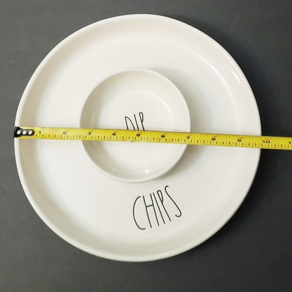 Rae Dunn CHIPS and DIP plate